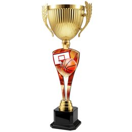 Classic Honor Basketball Metal Trophy Cup