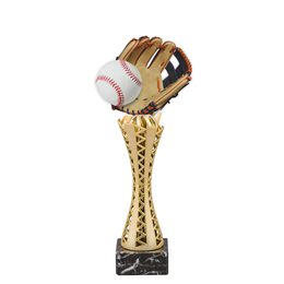 Genoa Baseball Glove and Ball Trophy