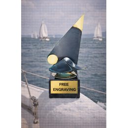 Toledo Sailing Handmade Metal Trophy