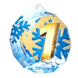 Polygon Stainless Steel 1st 2nd and 3rd Medal