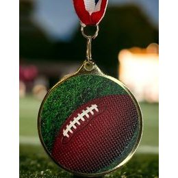 Barnet American Football 2 Colour Texture 3D Print MaxMedal