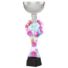 Easter Egg & Flower Silver Trophy
