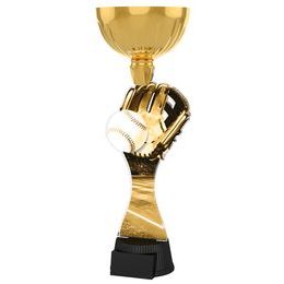 Vancouver Classic Baseball and Glove Gold Cup Trophy