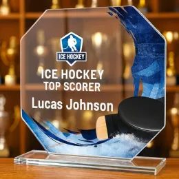 Hutton Ice Hockey Glass Award