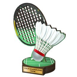 Grove Badminton Real Wood Trophy