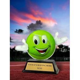 Tennis Smiling Ball Trophy