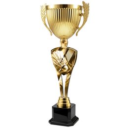 Classic Honor Badminton Metal Trophy Cup