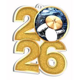 Music 2026 Acrylic Medal