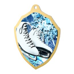 Molten Stainless Steel Ice Skating Medal