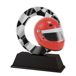 Rio Motorsports Helmet Trophy