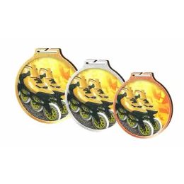 Habitat Inline Skating Eco Friendly Wooden Medal