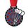 Giant Darts Black Acrylic Medal