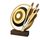 Sierra Classic Archery Real Wood Trophy