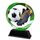Onyx Stainless Steel Soccer Trophy