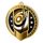 Noir Stainless Steel Archery Classic Medal