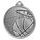 Basketball Classic Texture 3D Print Silver Medal