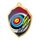 Molten Stainless Steel Archery Medal