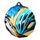 Polygon Stainless Steel Cycling Medal