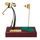 Barcelona Golf Longest Drive Handmade Metal Trophy