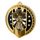 Noir Stainless Steel Darts Classic Medal