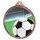 Soccer Color Texture 3D Print Bronze Medal