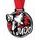 Giant Judo Black Acrylic Medal