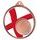 England Flag Logo Insert Bronze 3D Printed Medal