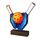 Sierra Pickleball Real Wood Trophy