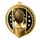Noir Stainless Steel Fencing Classic Medal