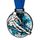 Giant Skiing Black Acrylic Medal