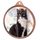 Cat Show Color Texture 3D Print Bronze Medal