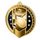 Noir Stainless Steel Tennis Classic Medal
