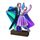 Sierra Ballroom Dance Real Wood Trophy