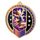 Noir Stainless Steel Gymnastics Medal