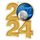Floorball 2024 Acrylic Medal
