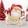 Merry Christmas Santa Star Medal