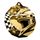Polygon Classic Stainless Steel Motorsport Medal