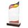 United Acrylic Wood Classic Tennis Trophy