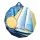 Dodeca Sailing Stainless Steel Logo Insert Medal