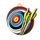 Aurum Stainless Steel Archery Medal