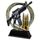 Onyx Stainless Steel Shooting Trophy