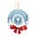 Red Ribbon Bow Custom Made Printed Ornament