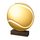 Sierra Classic Tennis Ball Real Wood Trophy