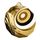 Polygon Classic Stainless Steel Archery Medal