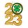 Irish Clover 2023 Acrylic Medal