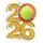 Tennis 2026 Acrylic Medal