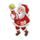 Jolly Father Christmas Tennis Medal