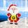 Santa Shirt Reveal Custom Made Acrylic Medal