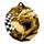 Polygon Stainless Steel Motorsport Medal