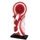 Pegasus Red Horseshoe Rosette Trophy